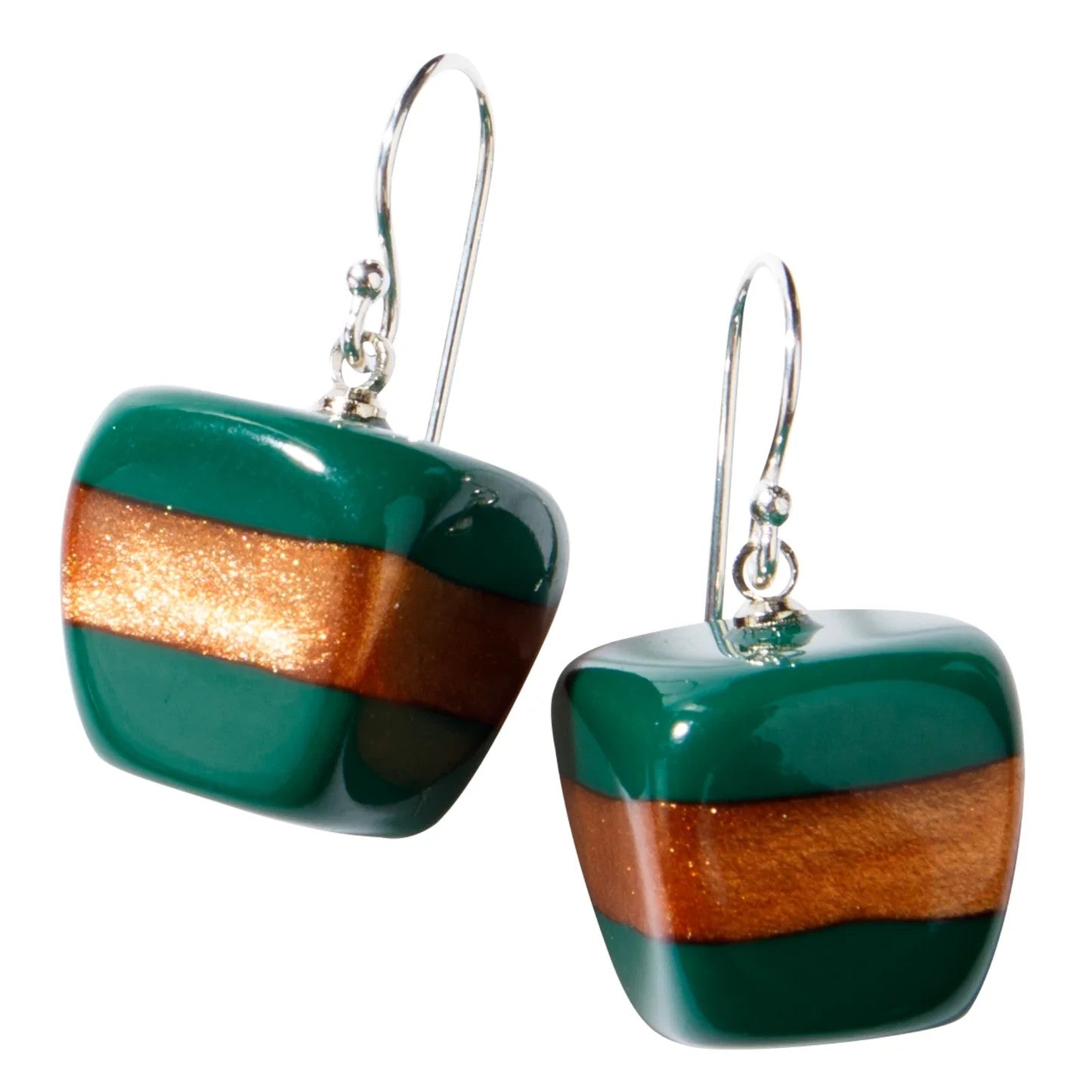 Zsiska Bliss Musee Aztec Short Hook Earrings