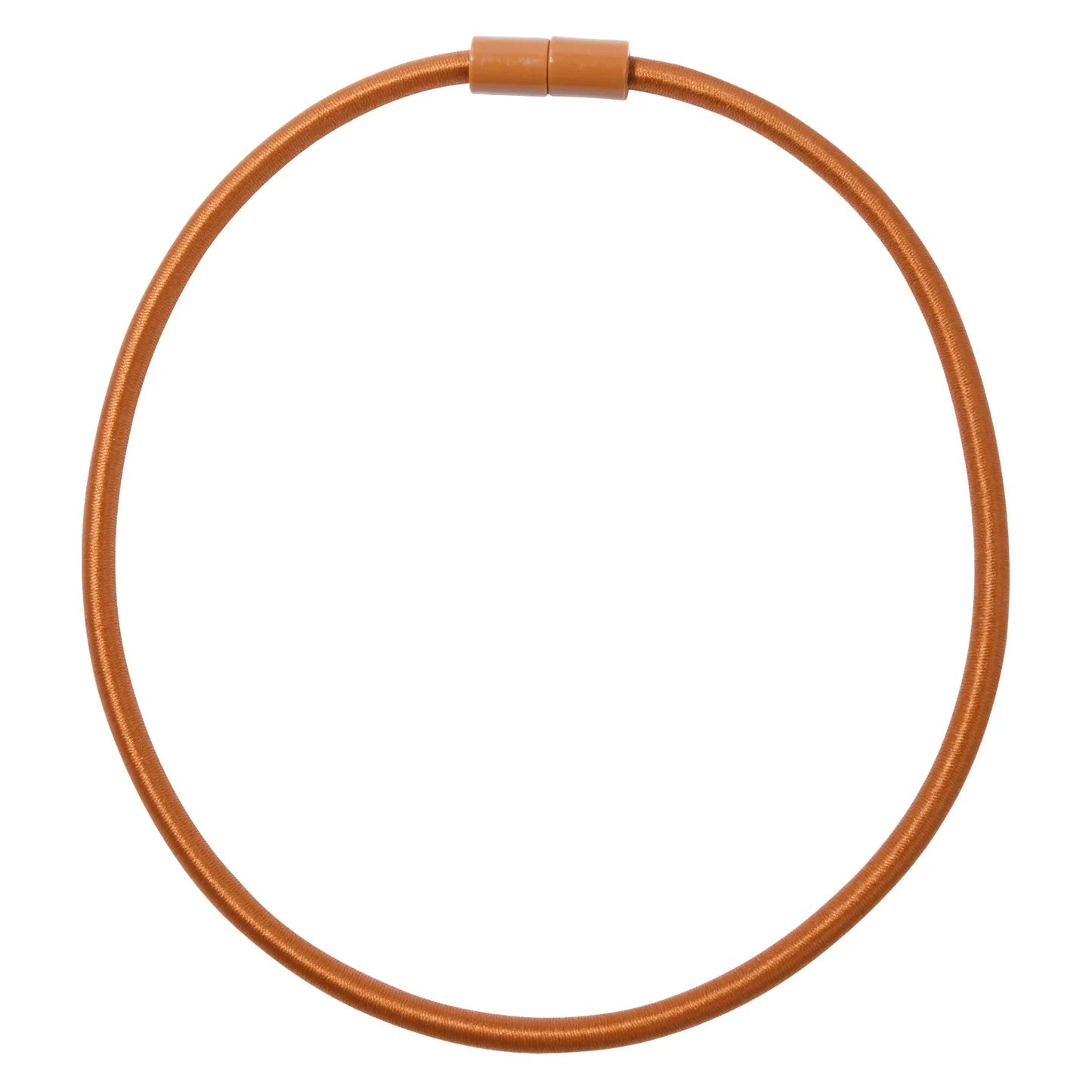 Zsiska Bliss Musee Aztec Three Bead Resin Choker Necklace Magnetic Closure