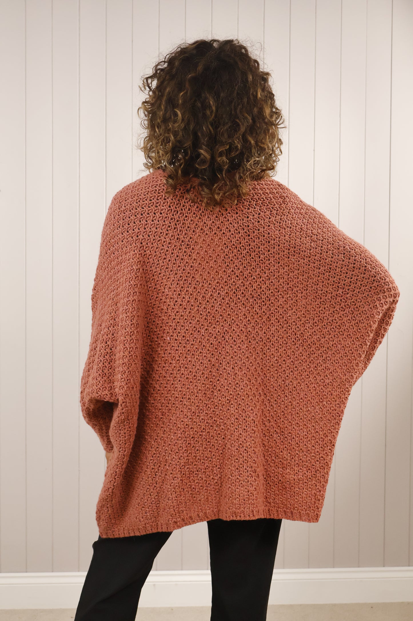 Goose Island Chunky Cable Knit Cardigan with Pockets