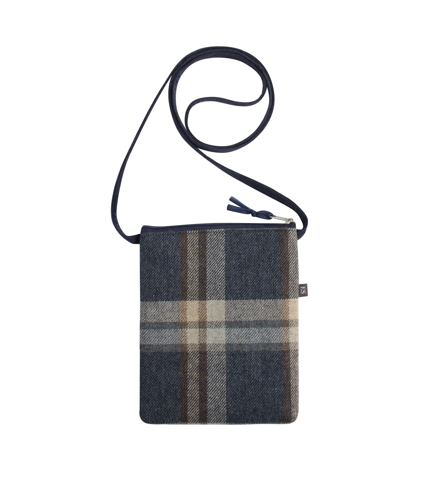 Earth Squared Tweed Applique Crossbody Sling Bag Animal and Nature Designs