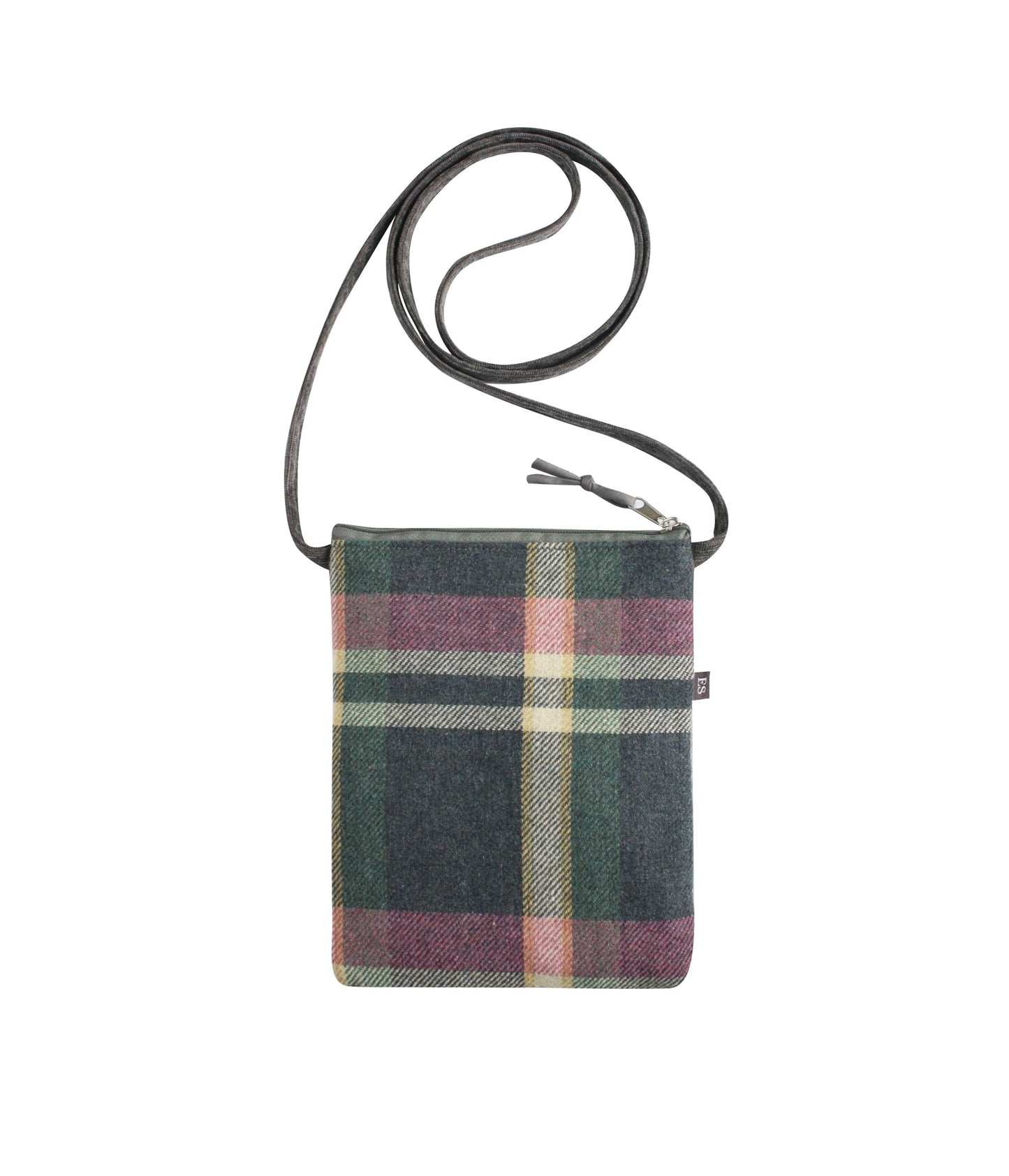 Earth Squared Tweed Applique Crossbody Sling Bag Animal and Nature Designs