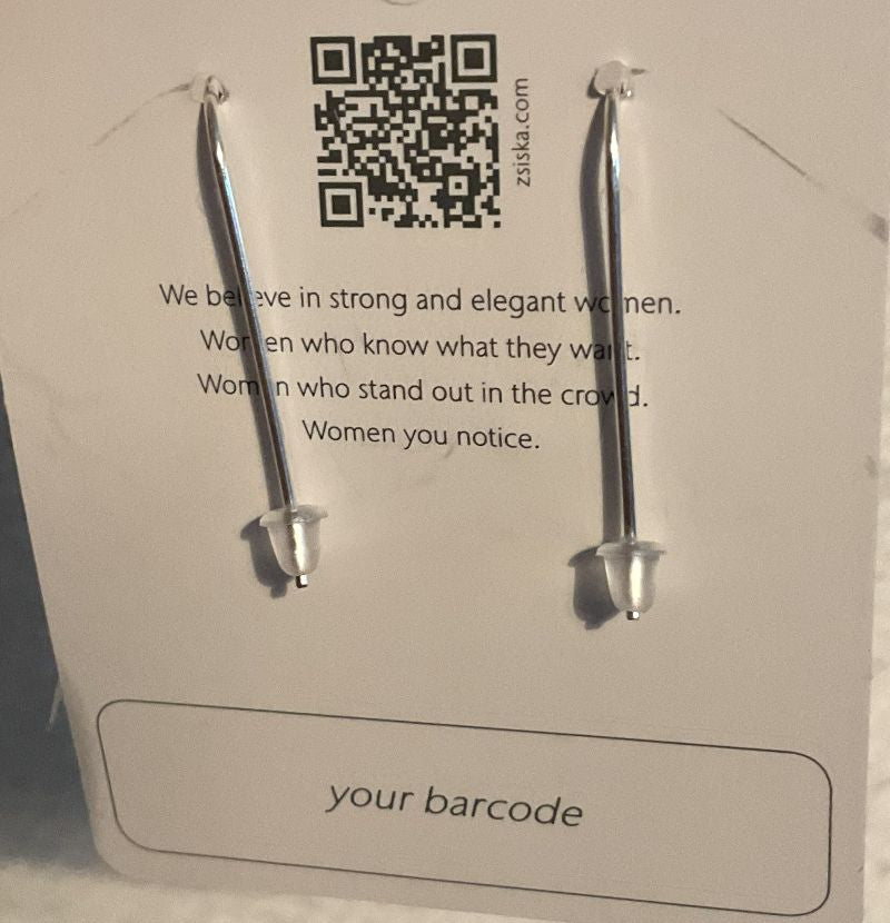 Zsiska Bliss Musee Aztec Short Hook Earrings