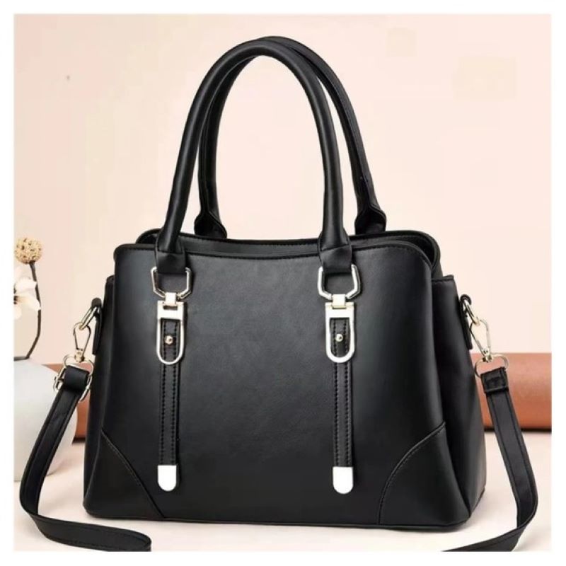 Superbia Classic Medium Top Handle Handbag 3 Compartments Shoulder Strap