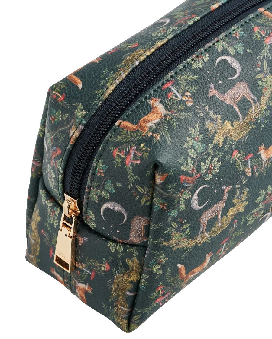 Fable England Into the Woods Green Pouch