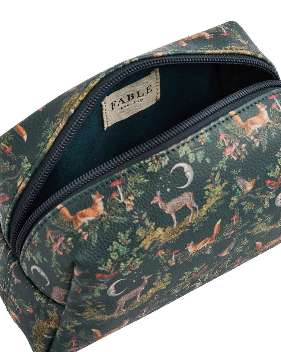 Fable England Into the Woods Green Pouch