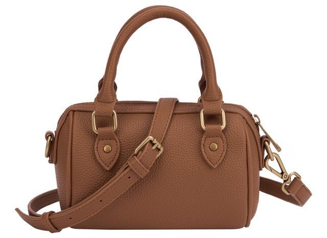 Bessie London Small Boston Grab Bag with Puppy Charm
