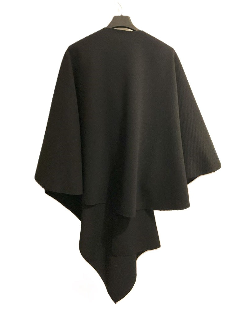 Stunning Italian Knot Wrap Cape Poncho Knit One Size 8-20 Assorted Colours