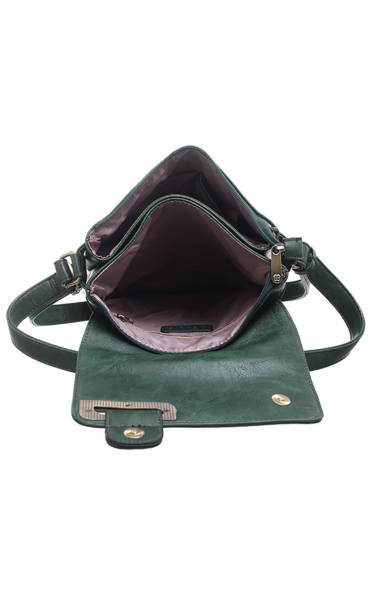 Bessie London Navy Classic Travel Cross Body Bag