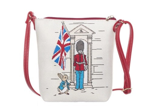 Signare Beatrix Potter Peter Rabbit Victorian Tapestry Sling Cross Body Bag
