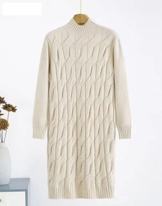 Kurt Muller Cable Soft Touch Knitted Dress