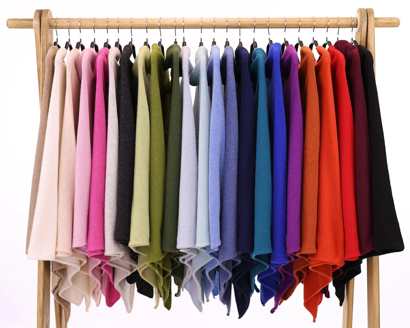 Cashmere Wool Blend Ponchos by Cadenza Italy