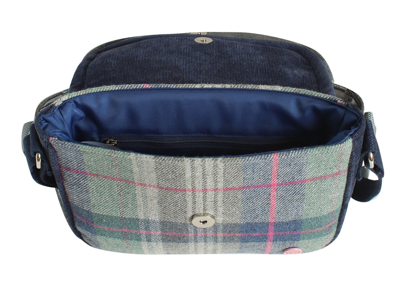 Earth Squared Fair Trade Tweed Mila Bag Shoulder Cross Body Bag