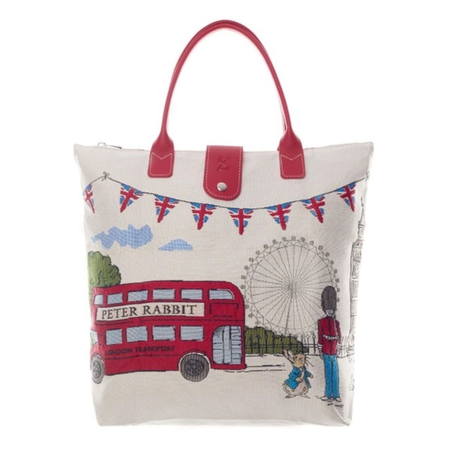 Signare Tapestry Foldable Tote Bag Reusable Shopping Bag Grocery Bags