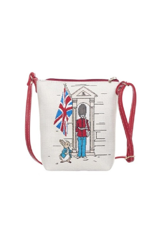 Signare Beatrix Potter Peter Rabbit Victorian Tapestry Sling Cross Body Bag