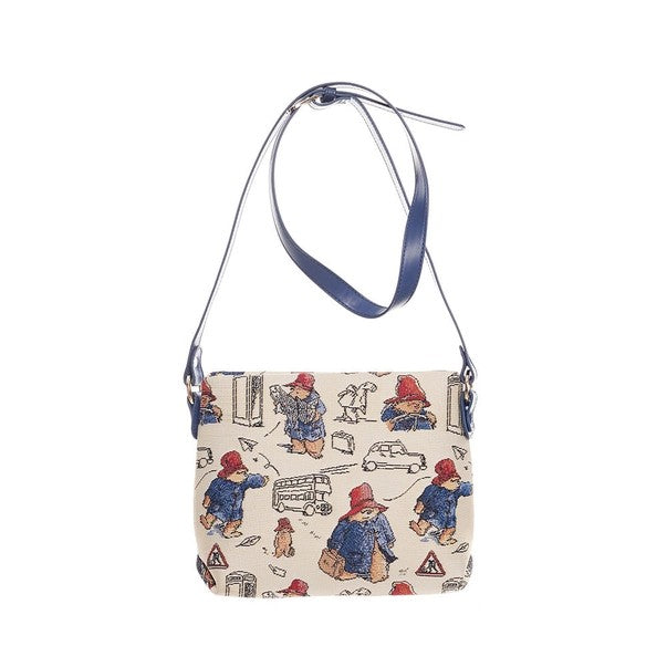 Signare Tapestry Satchel Cross Body Bag Paddington Bear