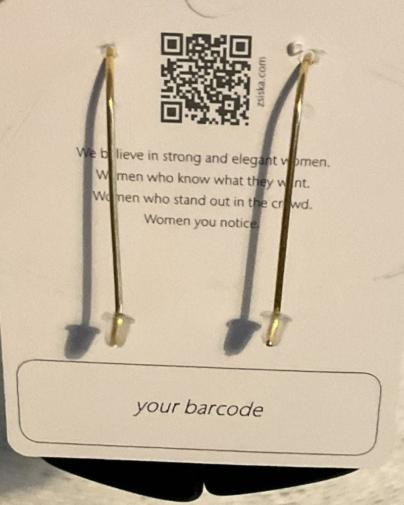 Zsiska by Prue Sirocco Resin Drop Earrings