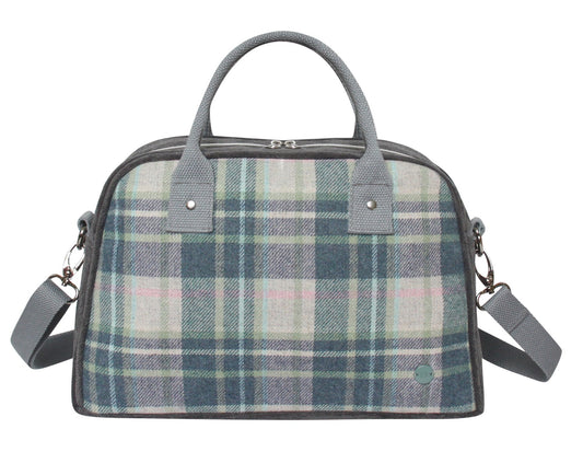 Earth Squared Fair Trade Skye Tweed Tabby Bag Doctor Style Handbag