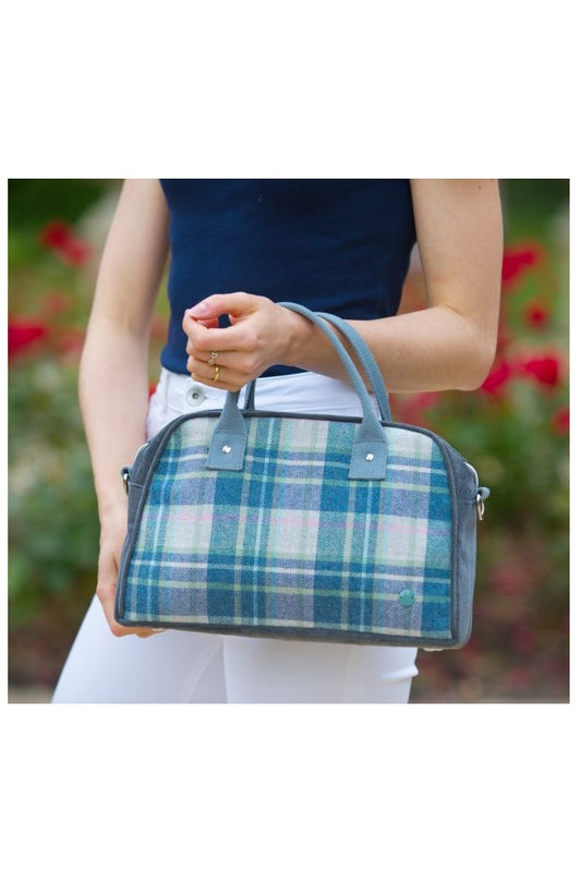 Earth Squared Fair Trade Skye Tweed Tabby Bag Doctor Style Handbag