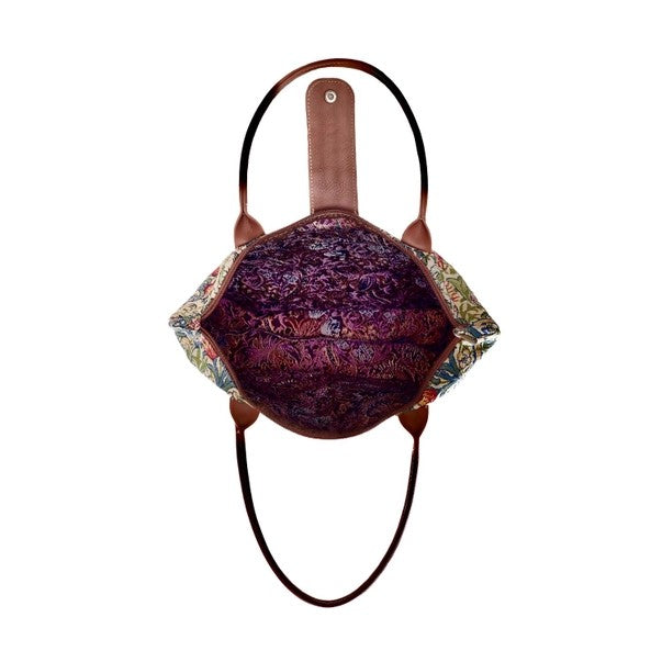 Signare Tapestry Foldable Tote Bag Reusable Shopping Bag Grocery Bags